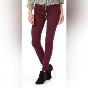 Unionbay burgundy skinny pants